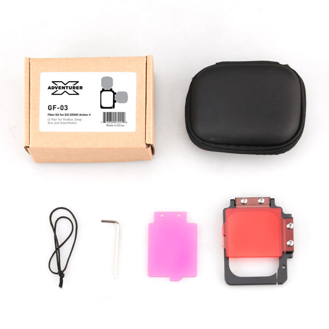 GF-03 DJI OSMO Action 4 Filter Kit